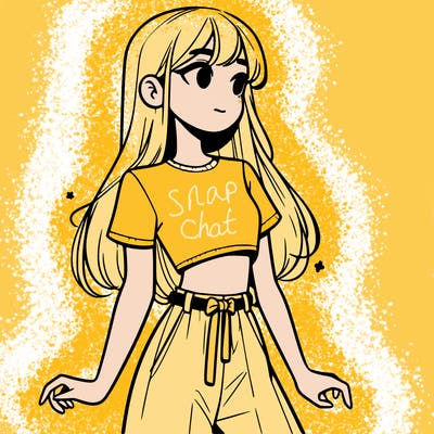 girl in a cute crop top