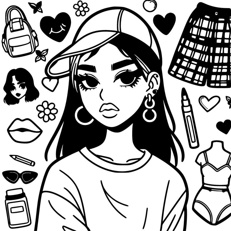 aesthetic girl