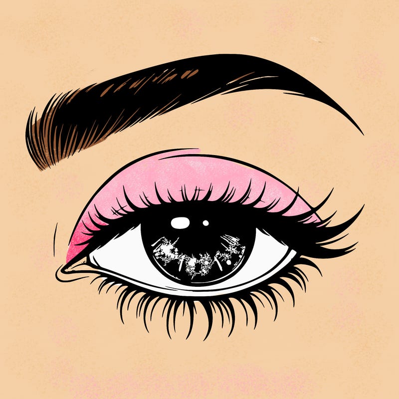 eye closed realistic