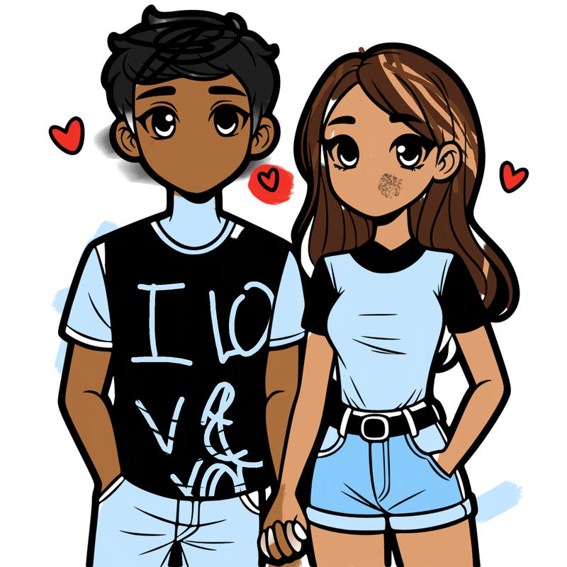 boyfriend and girlfriend