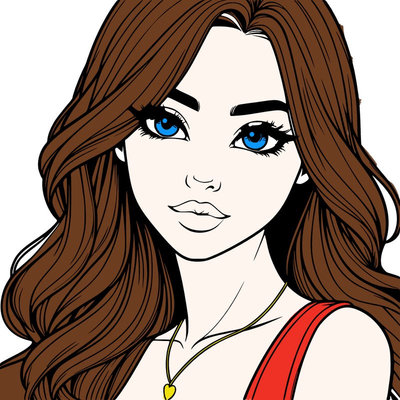 beautiful realistic girl