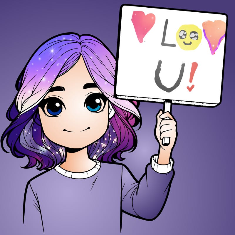 realistic girl holding up a sign