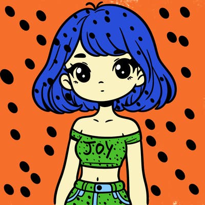 girl in a cute crop top