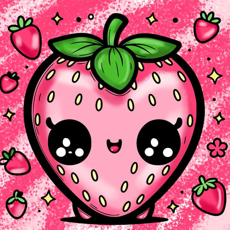 cute strawberry