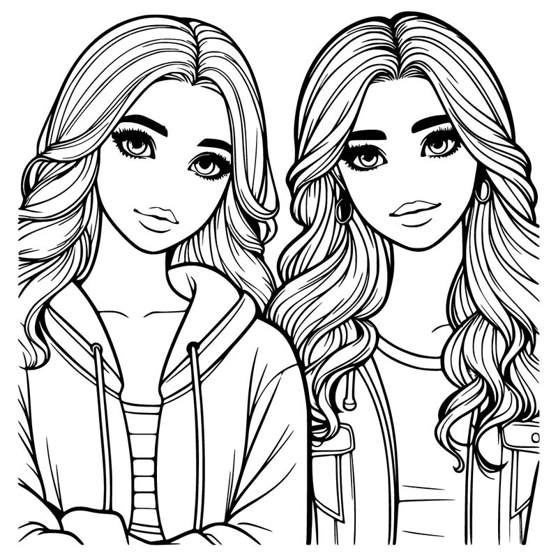 pretty teenage girl friends realistic