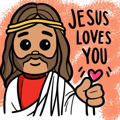 jesus loves you