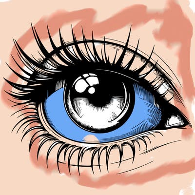 realistic eye