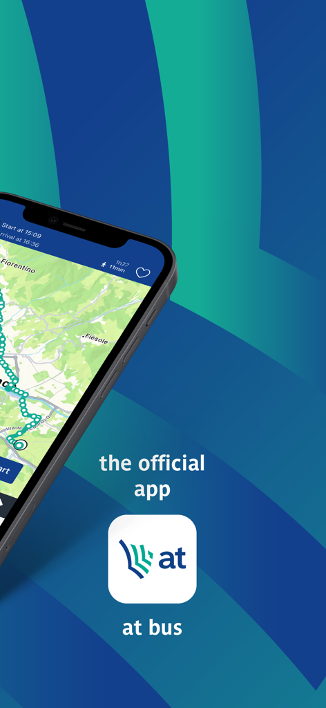 at bus official mobile app for public transportation in Tuscany Italy
