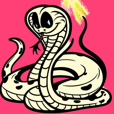 evil snake