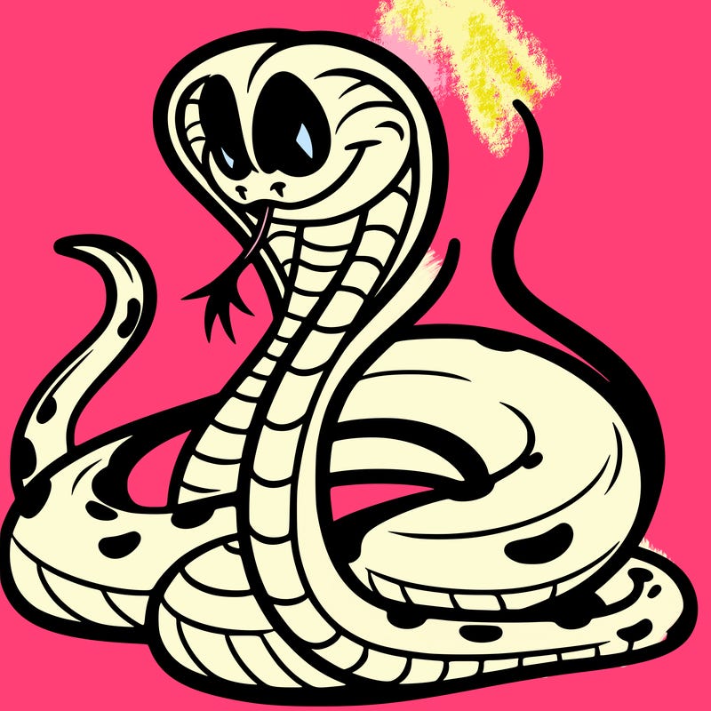 evil snake