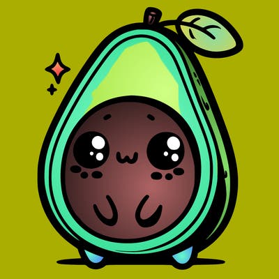cute avocado