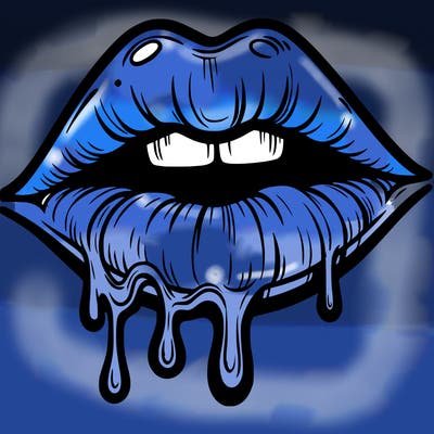 lips that look realistic and drip