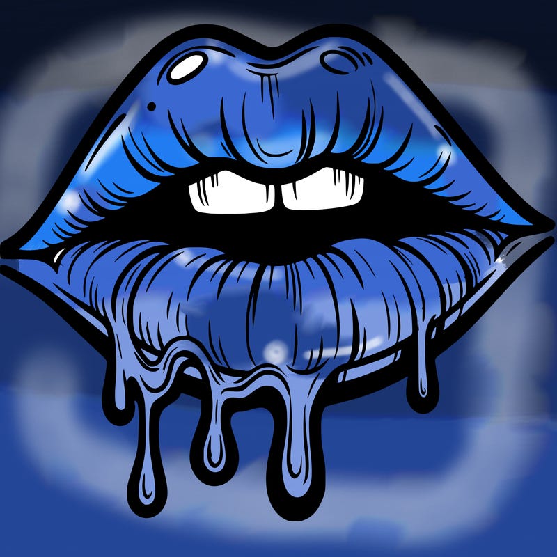 lips that look realistic and drip