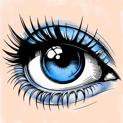 realistic eye