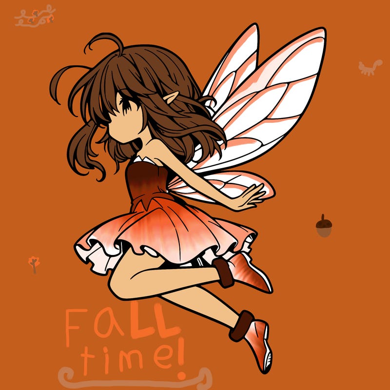 manga fairy flying