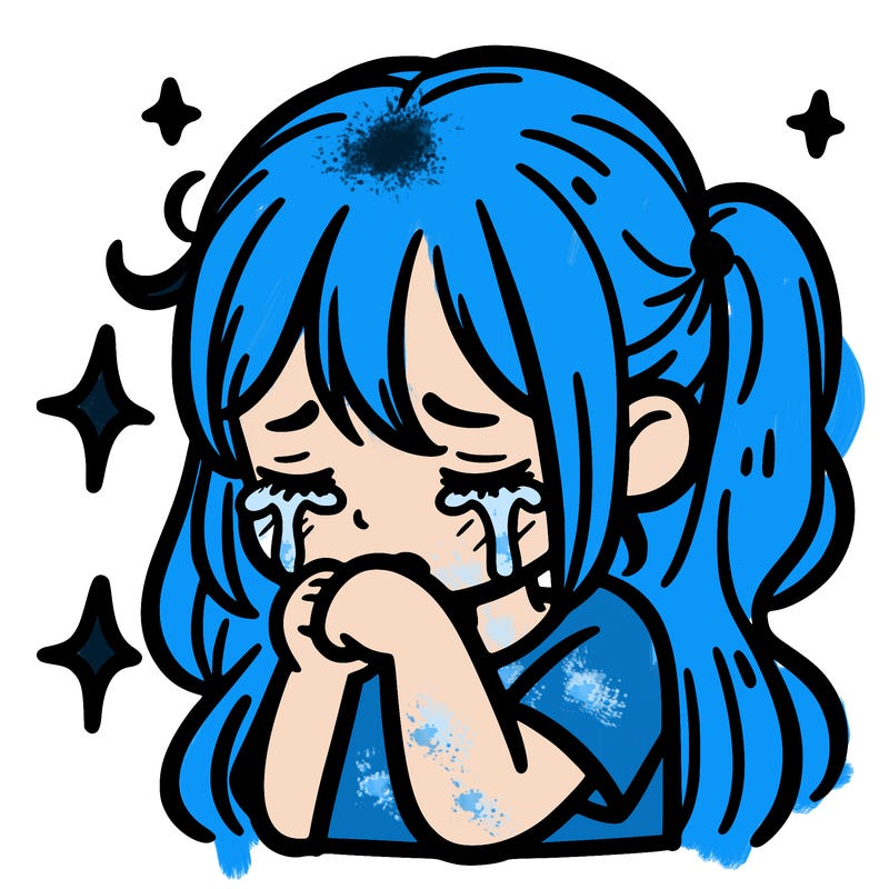 crying girl