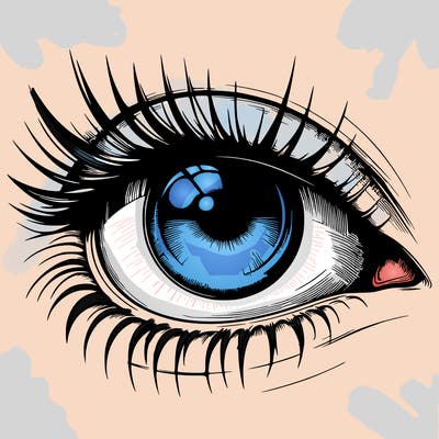 realistic eye