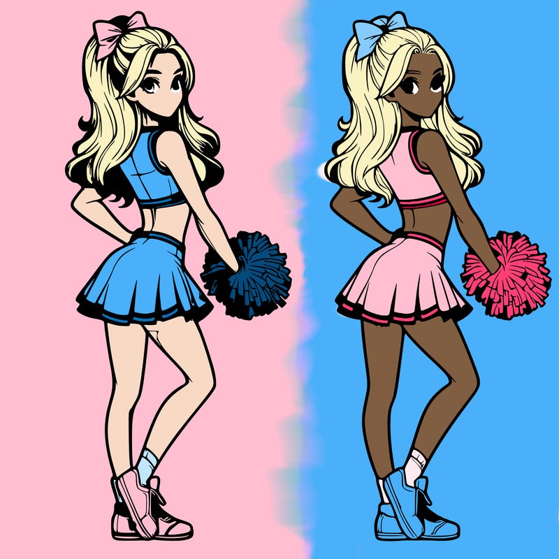 realistic cheerleader