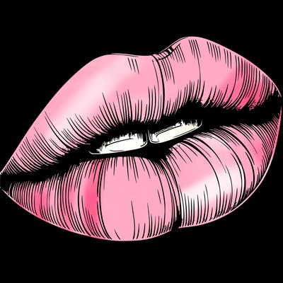 realistic lips