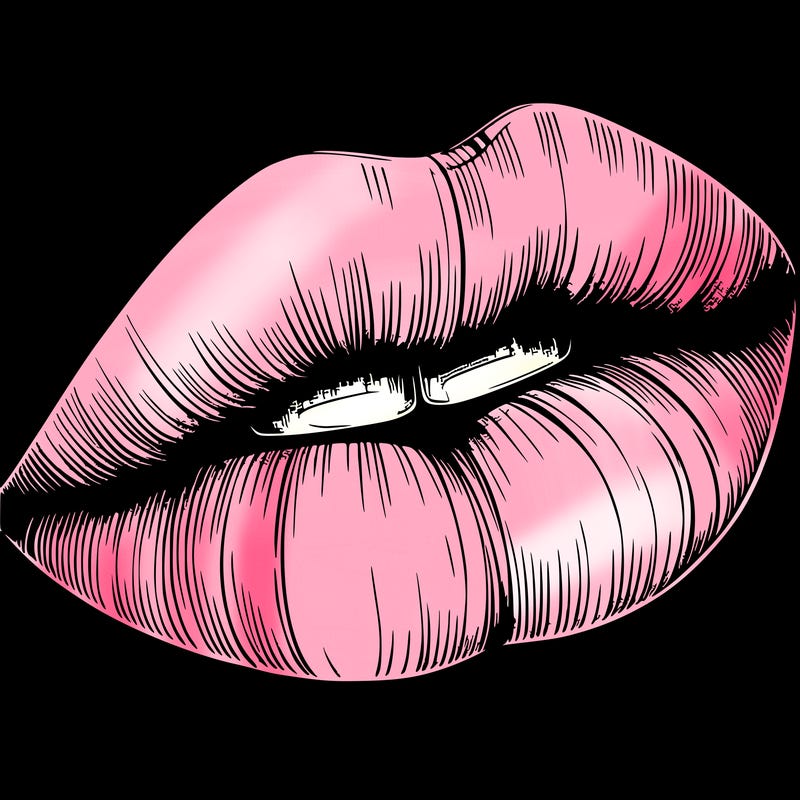 realistic lips