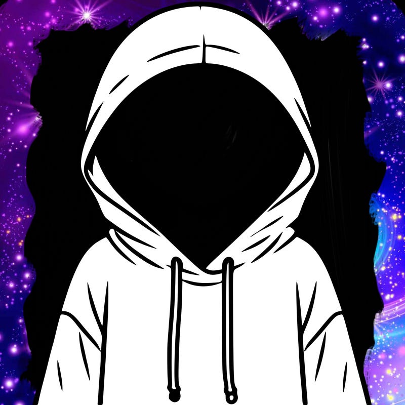 faceless girl in hoodie