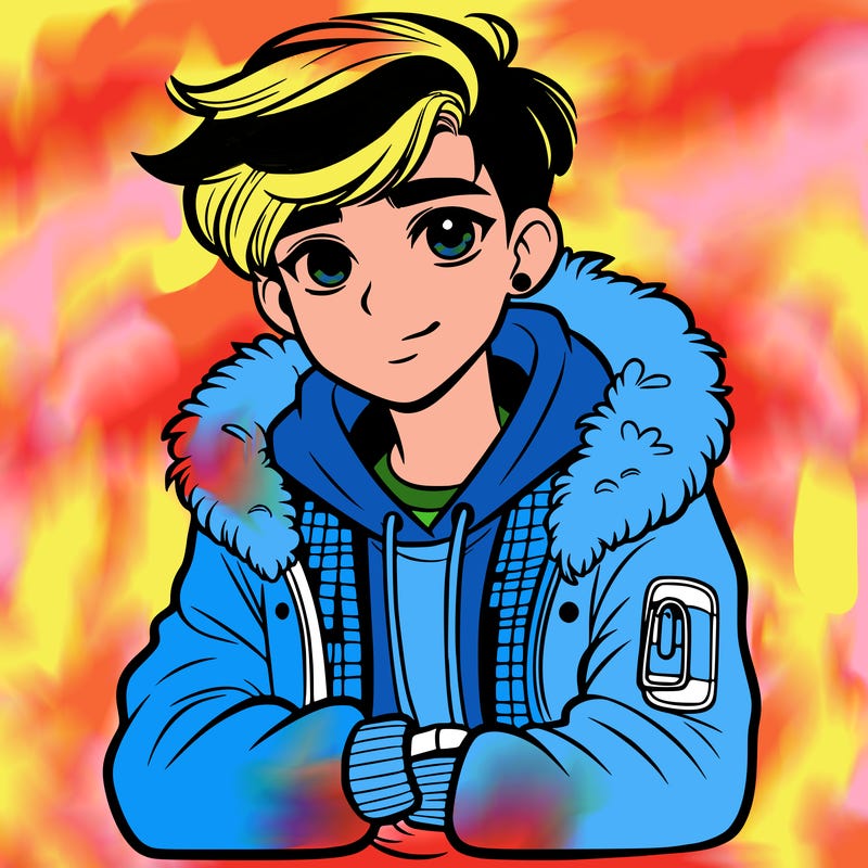 stylish teenager