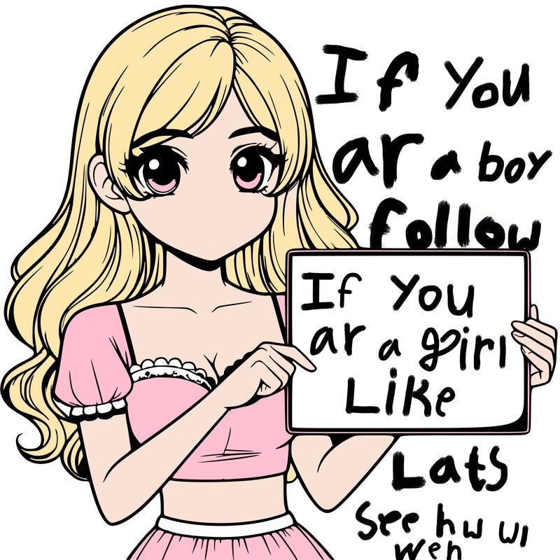 realistic pretty girl holding blank sign