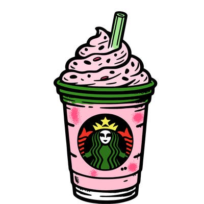 starbucks, frappuccino