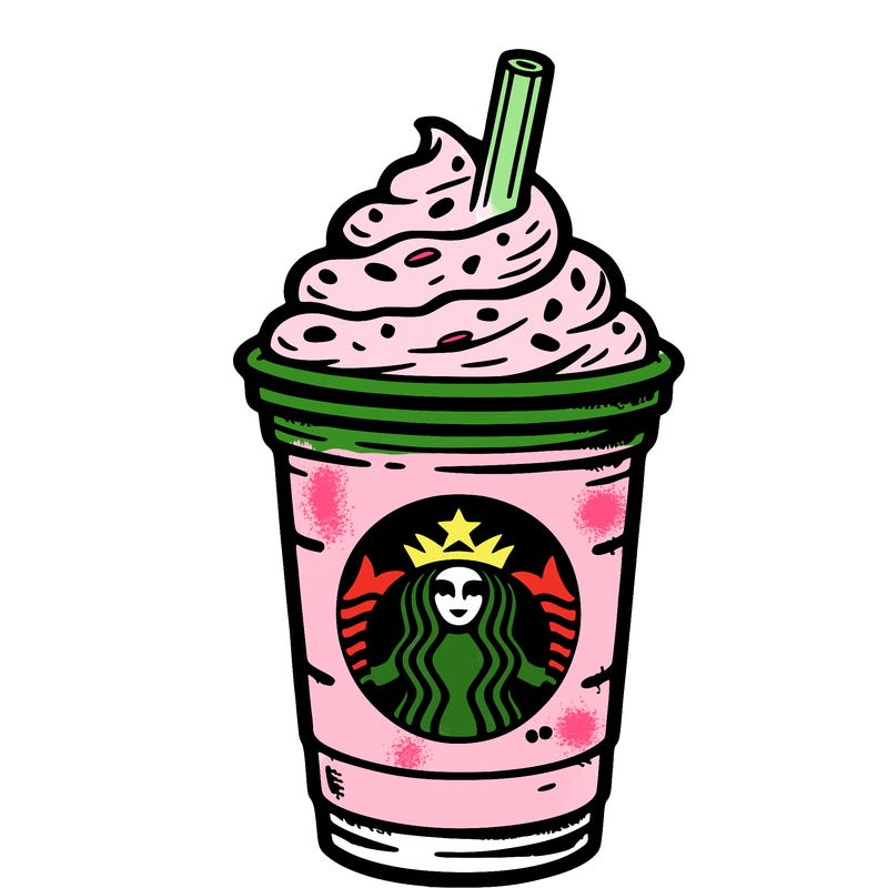 starbucks, frappuccino