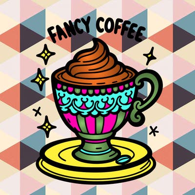 fancy coffee