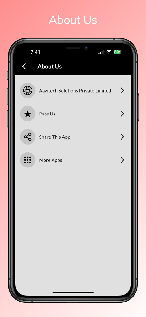 Animal Sounds - With Birds - Pantalla Acerca de nosotros de la aplicación Sonidos de Animales - Con Pájaros que muestra enlaces al sitio web del editor, calificación, uso compartido y más aplicaciones.