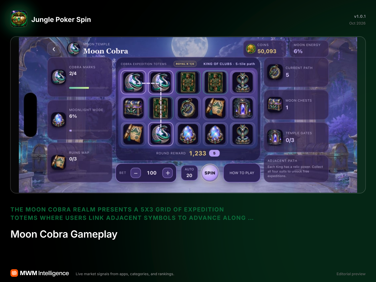 Jungle Poker Spin - Games App | MWM