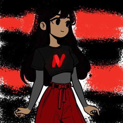 girl in a cute crop top