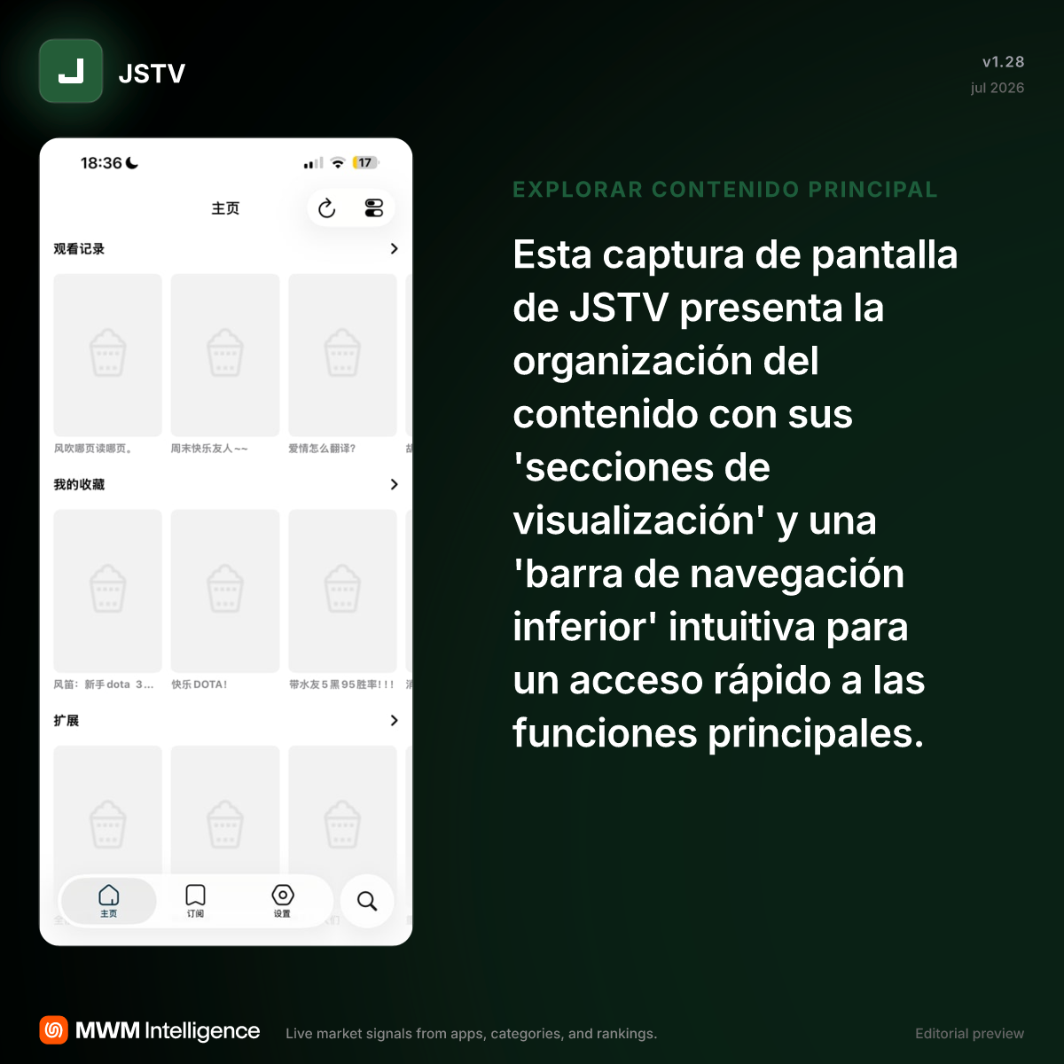 JSTV - App de Utilidades | MWM