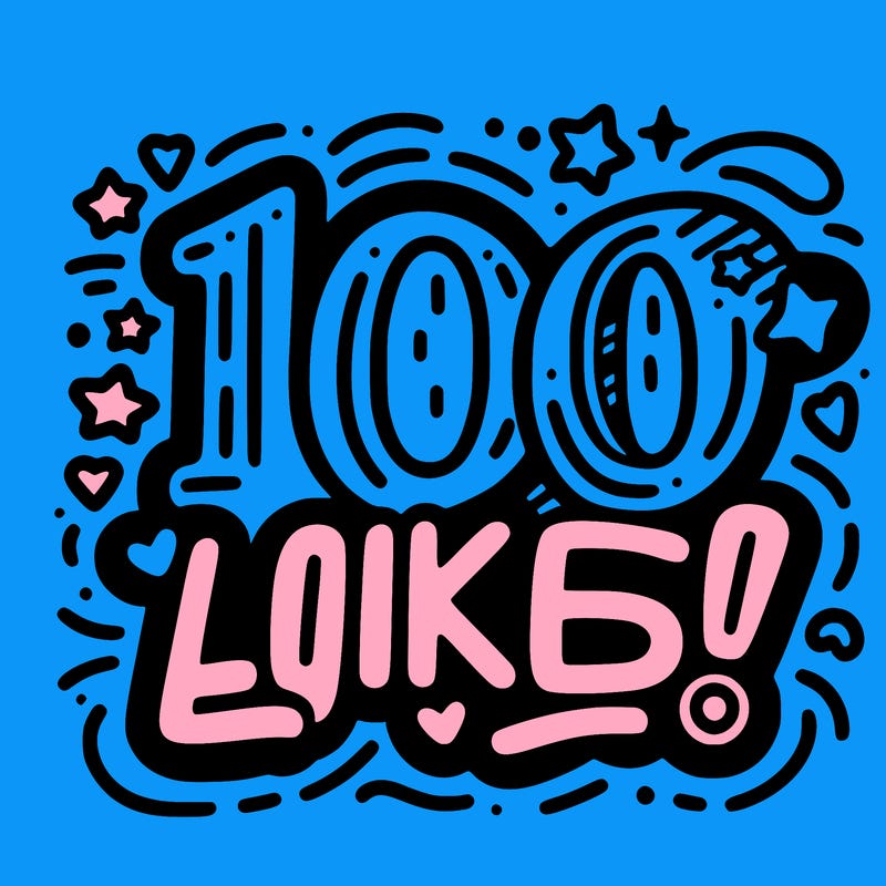 100 likes!