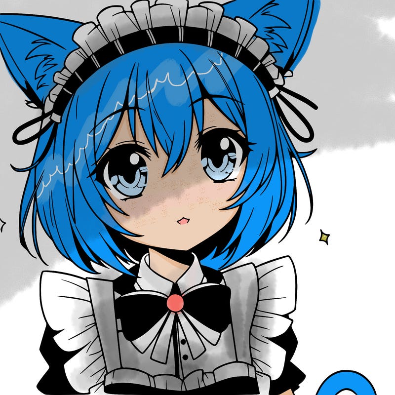anime cat maid