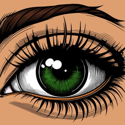 realistic eye