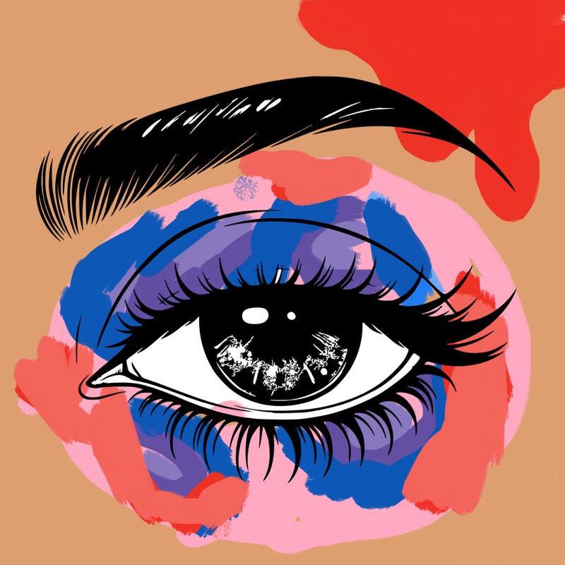 eye closed realistic