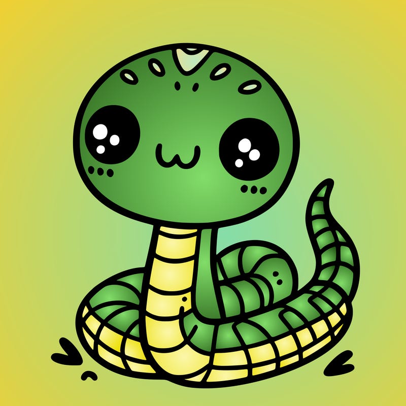 cute snake