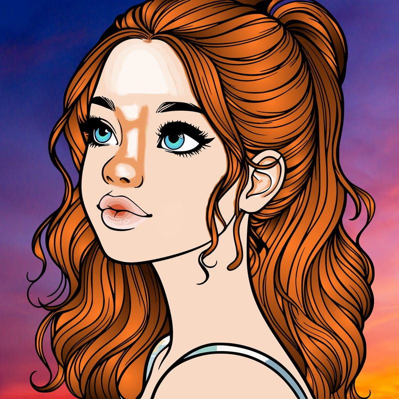 beautiful realistic girl