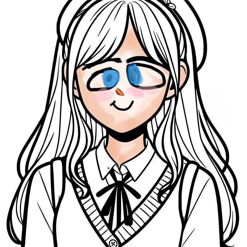 faceless preppy girl