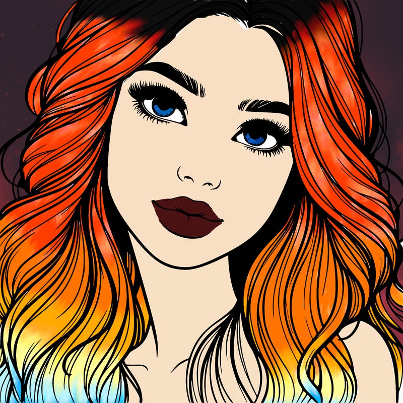 beautiful realistic girl