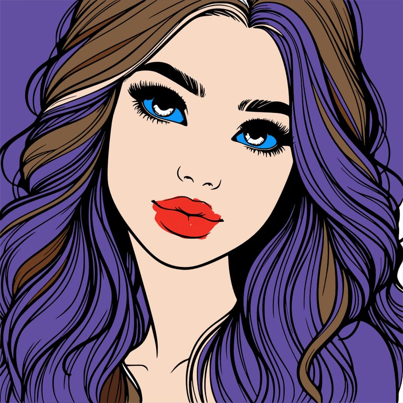 beautiful realistic girl