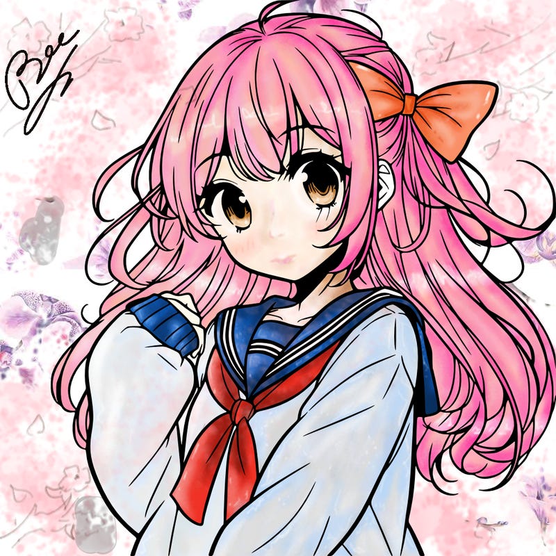 manga girl