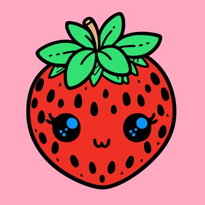 cute strawberry