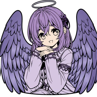 manga angel realistic