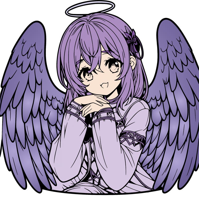 manga angel realistic