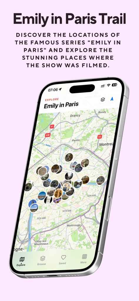 Emily in Paris Trail - Travel App | MWM