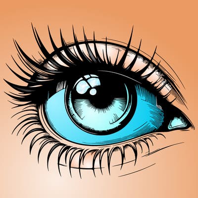 realistic eye