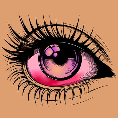 realistic eye